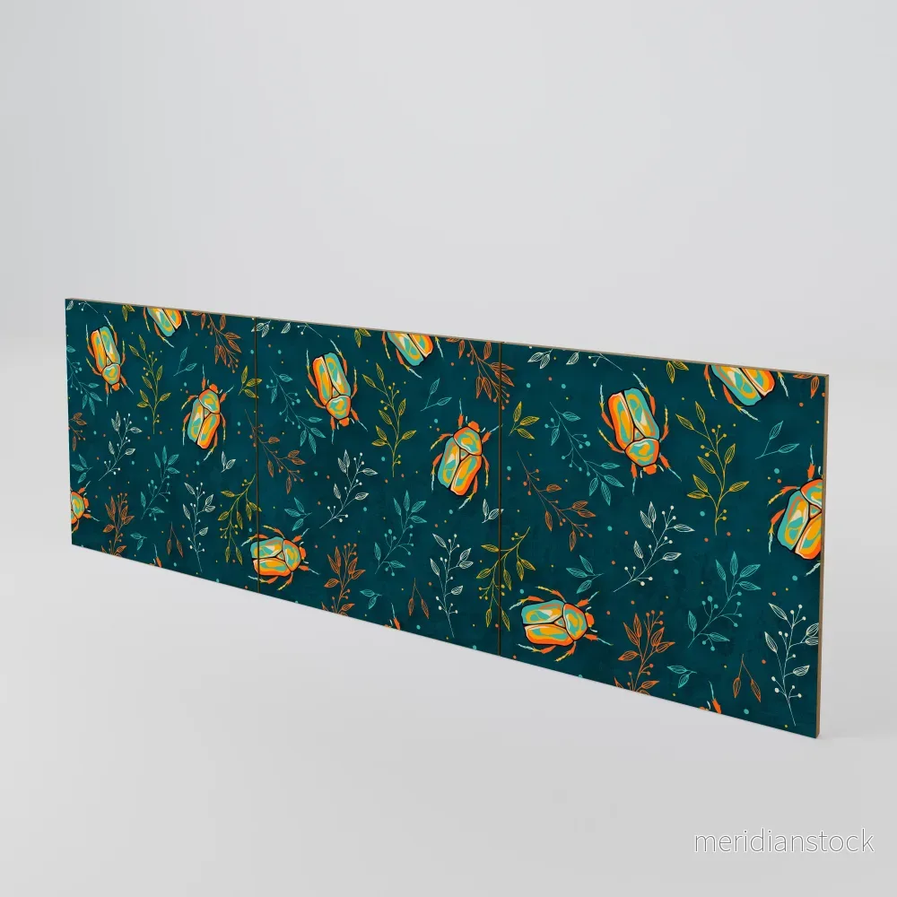 AUTUMN INSECTS Luckset med 3 dörrar till sideboard AUTUMN INSECTS Luckset med 3 dörrar till sideboard