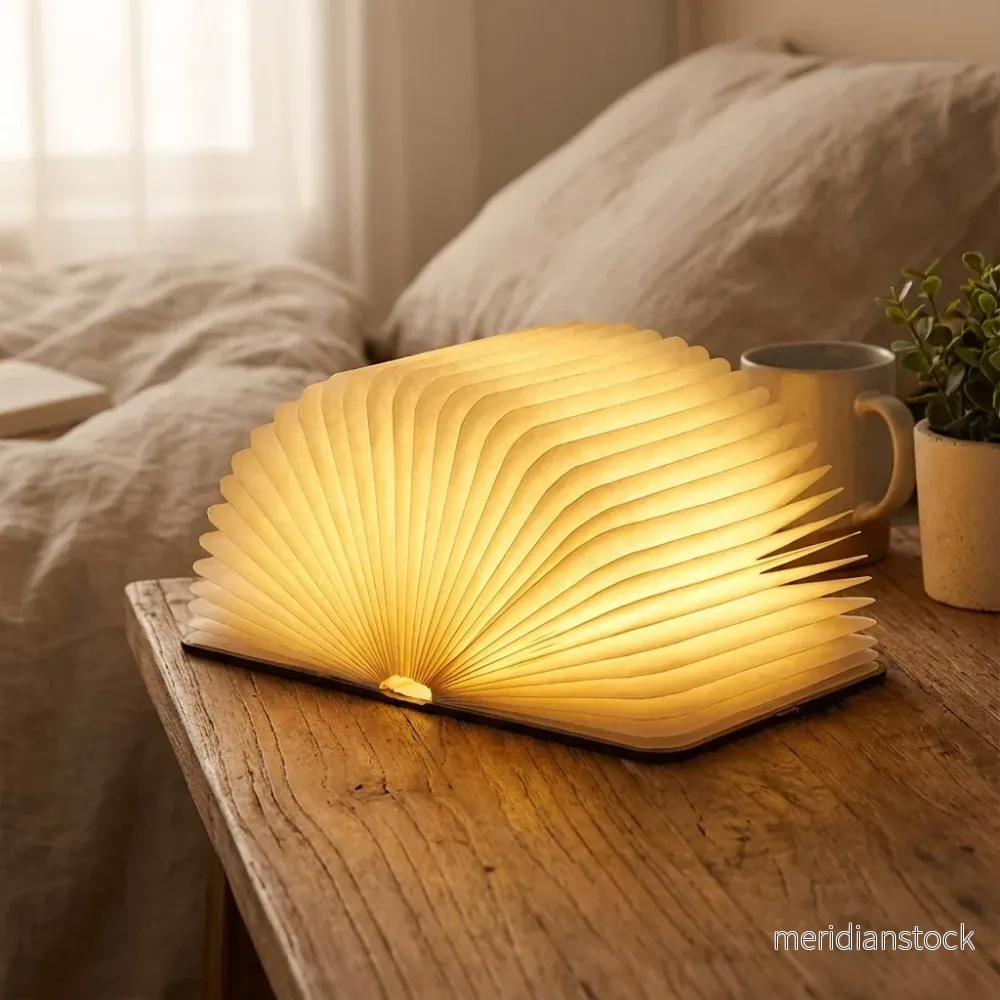 Bokformad bordslampa – Fablelite