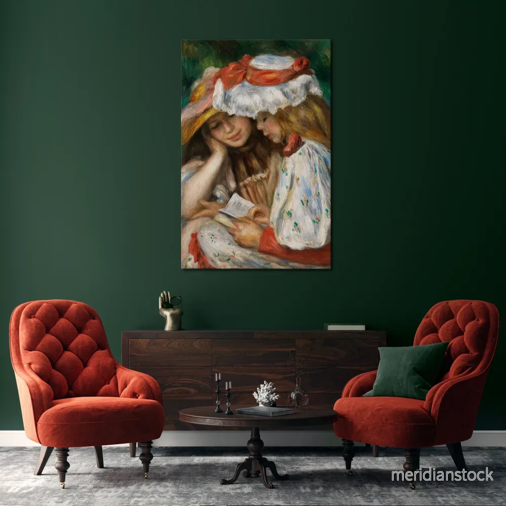 MUSE OF YOUTHFUL DREAMS Vertical Canvas Print MUSE OF YOUTHFUL DREAMS Vertical Canvas Print