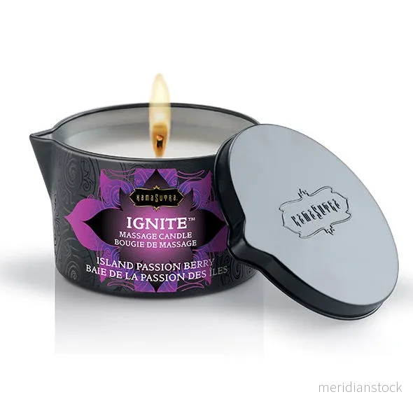 KAMASUTRA - MASSAGE CANDLE PASSION ISLAND 170GR - Bild 2