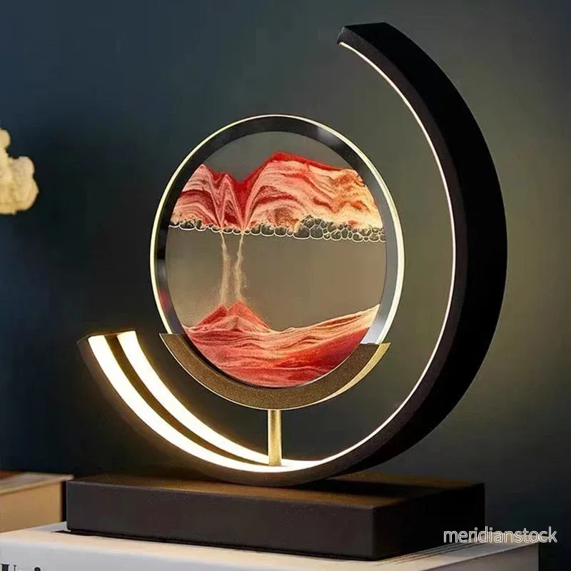 3D sandskulptur bordslampa – Abyss 3D sandskulptur bordslampa – Abyss