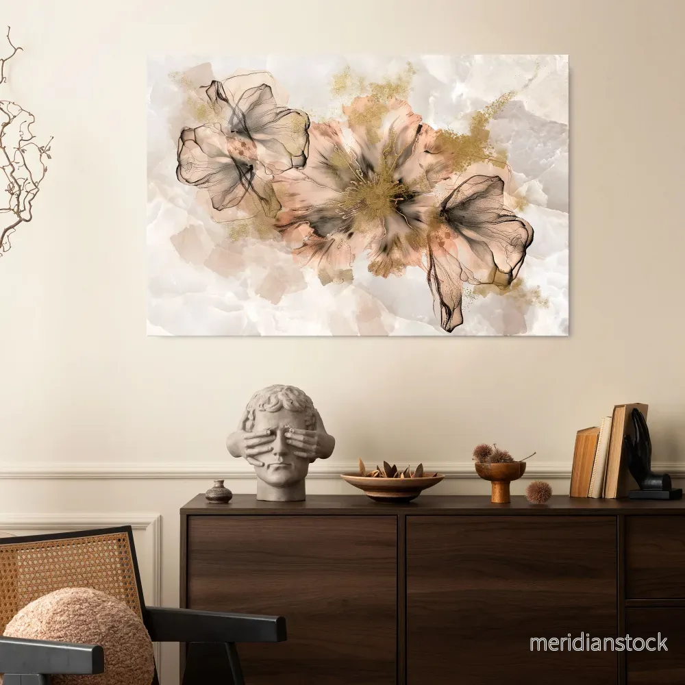 TRANSPARENT ELEGANCE Horizontal Canvas Print - Bild 2
