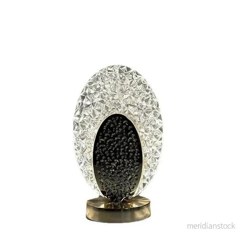 Modern och lyxig bordslampa med påfågel – PeacockLuxe - Bild 3