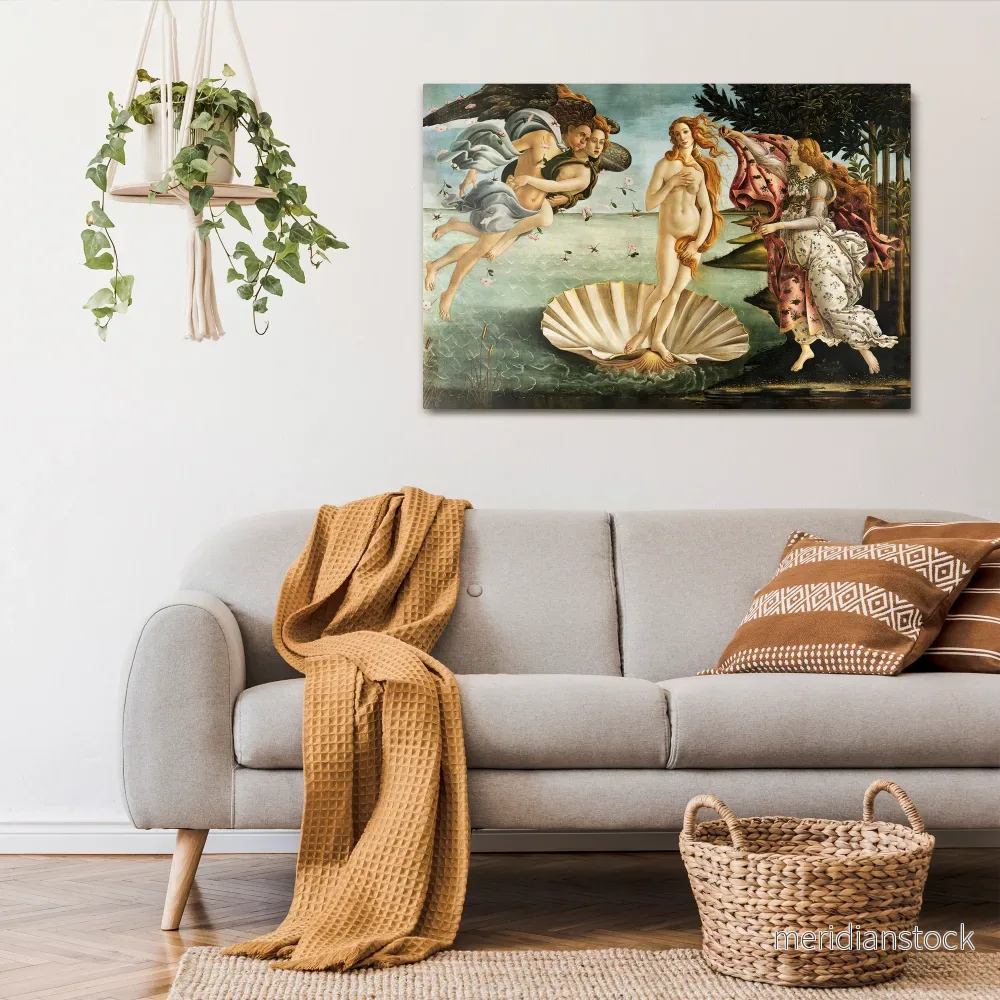 DIVINE BIRTH OF BEAUTY Horizontal Canvas Print - Bild 2