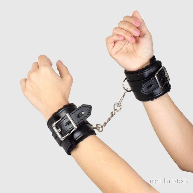 SECRETPLAY - BLACK BONDAGE HANDCUFFS BDSM COLLECTION - Bild 2