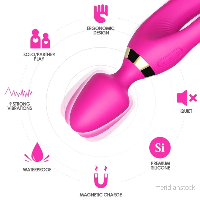 ARMONY - MASSAGER & VIBRATOR RABBIT FUCHSIA - Bild 3
