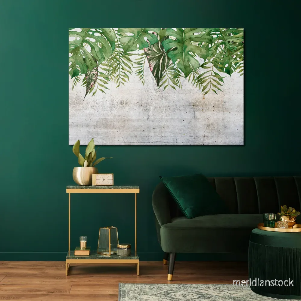 URBAN TROPICS Horizontal Canvas Print - Bild 2