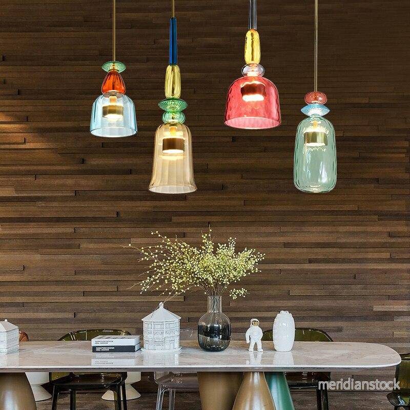 Stilfull färgglad taklampa – Sofia - Bild 3