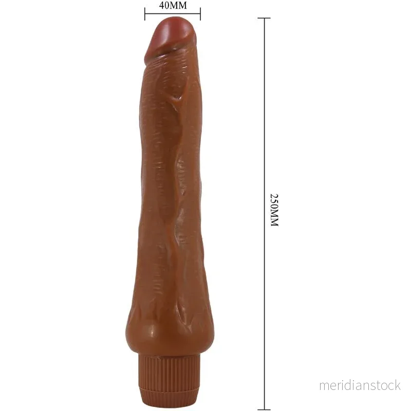 BAILE - DRYAD REALISTIC VIBRATOR 25 CM MULATTO - Bild 3