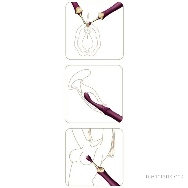 ZALO - BESS 2 CLITORAL MASSAGER BLACK - Bild 3