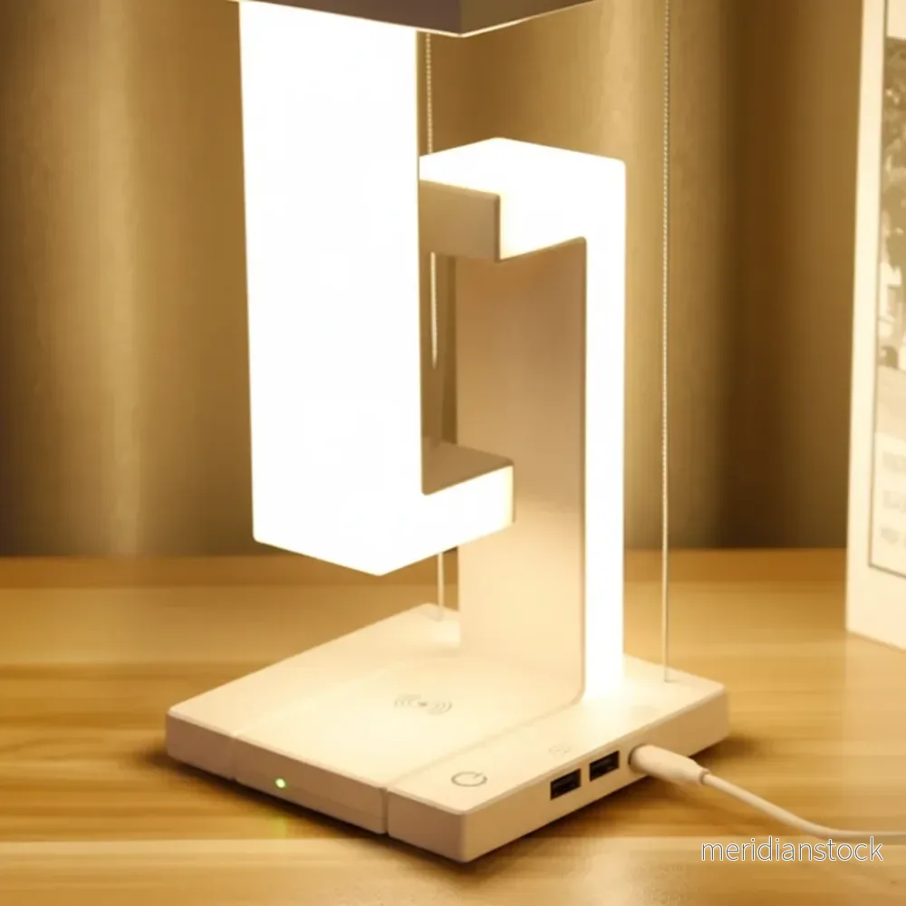 Modern svävande bordslampa - FloatGlow - Bild 3
