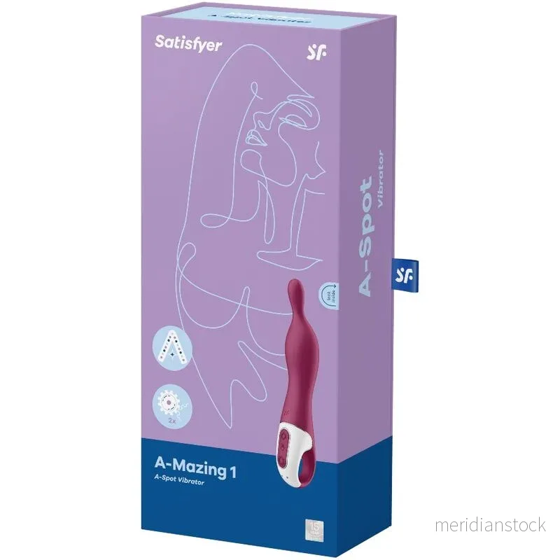 SATISFYER - AMAZING 1 ASPOT VIBRATOR BERRY - Bild 2