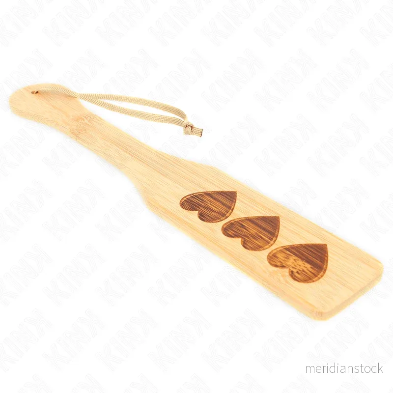 KINK - BAMBOO PALLET HEART DESIGN 32 X 5.5 CM - Bild 3