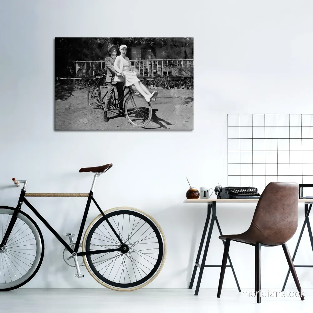 RIDING THROUGH TIME Horizontal Canvas Print - Bild 2