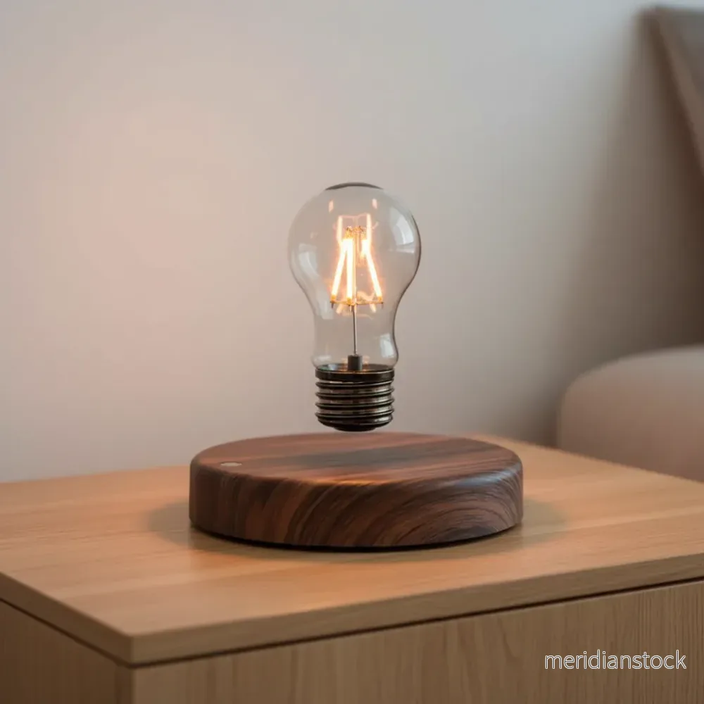 Magnetisk svävande bordslampa - Floatique