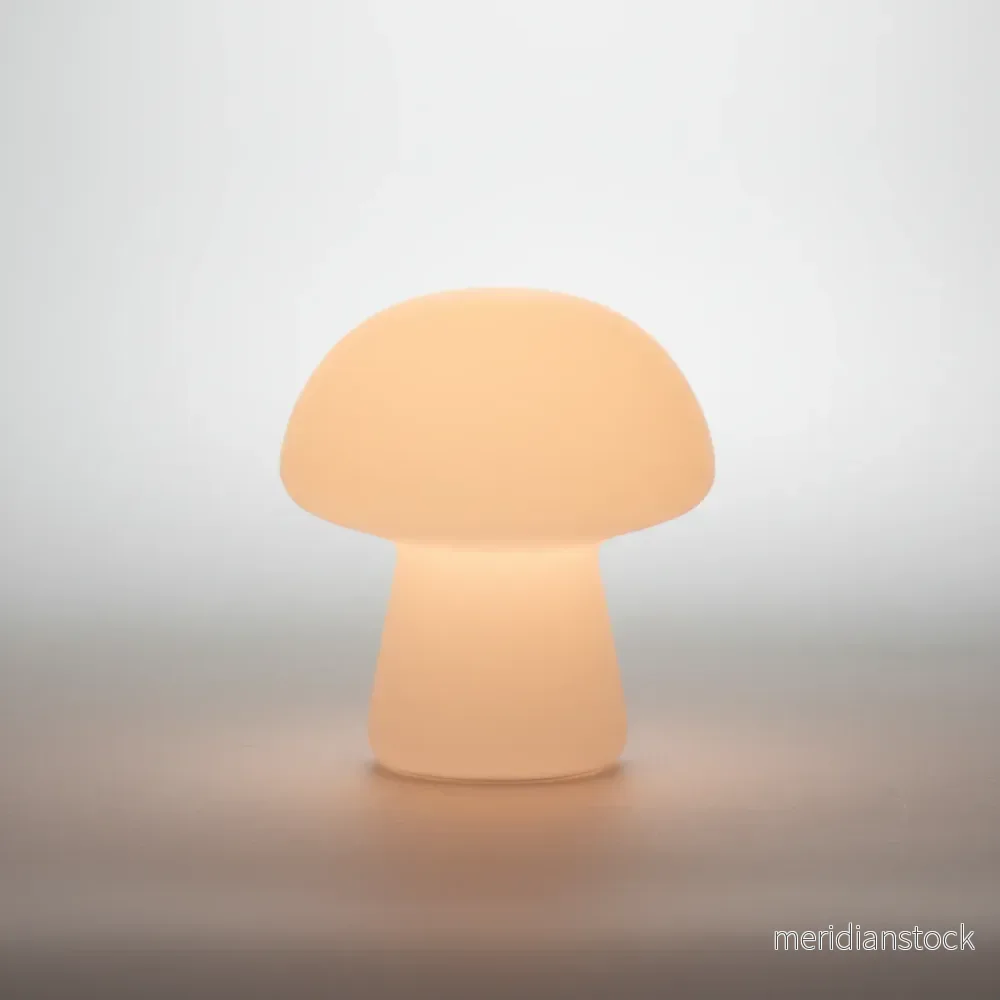 Svampformad porslinslampa - Glowshroom - Bild 2