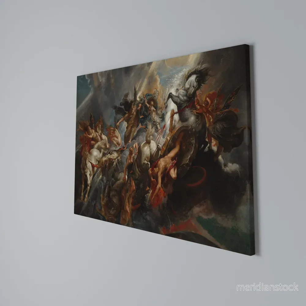 FURY IN MOTION Horizontal Canvas Print - Bild 3