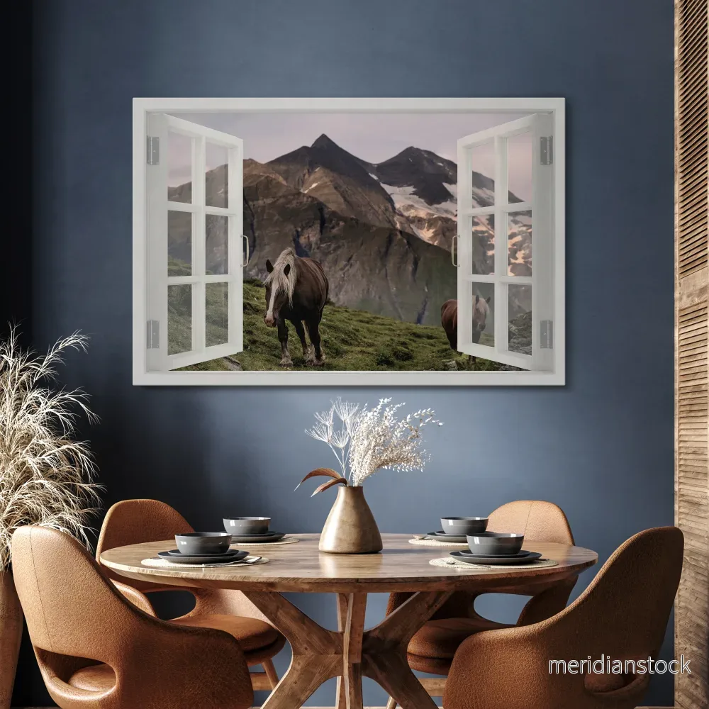 NATURAL FRAME INSPIRATION Horizontal Canvas Print - Bild 2