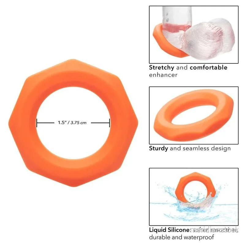 CALEXOTICS - ALPHA SEXAGON RING ORANGE - Bild 3