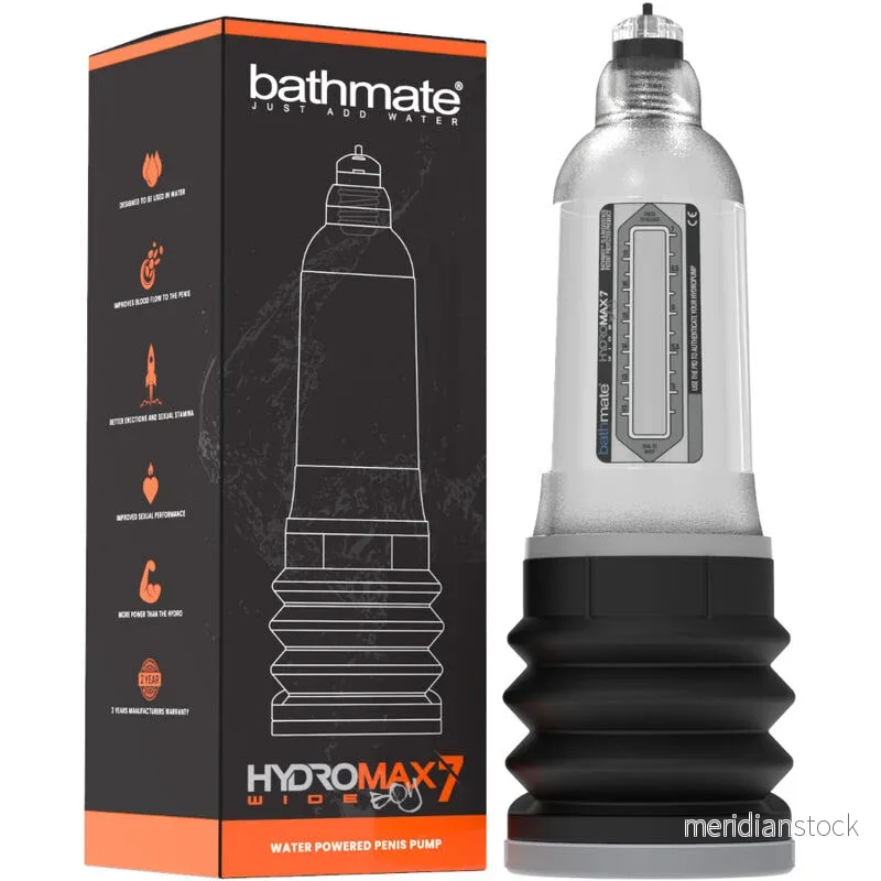 BATHMATE - HYDROMAX 7 WIDE BOY X30 TRANSPARENT - Bild 2
