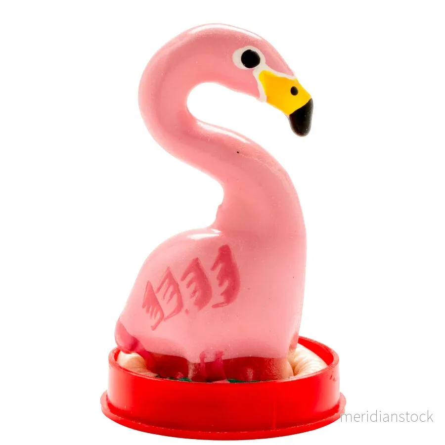 CONDOMERIE - HANDPAINTED NOVELTY CONDOMS FLAMINGO PINK - Bild 2