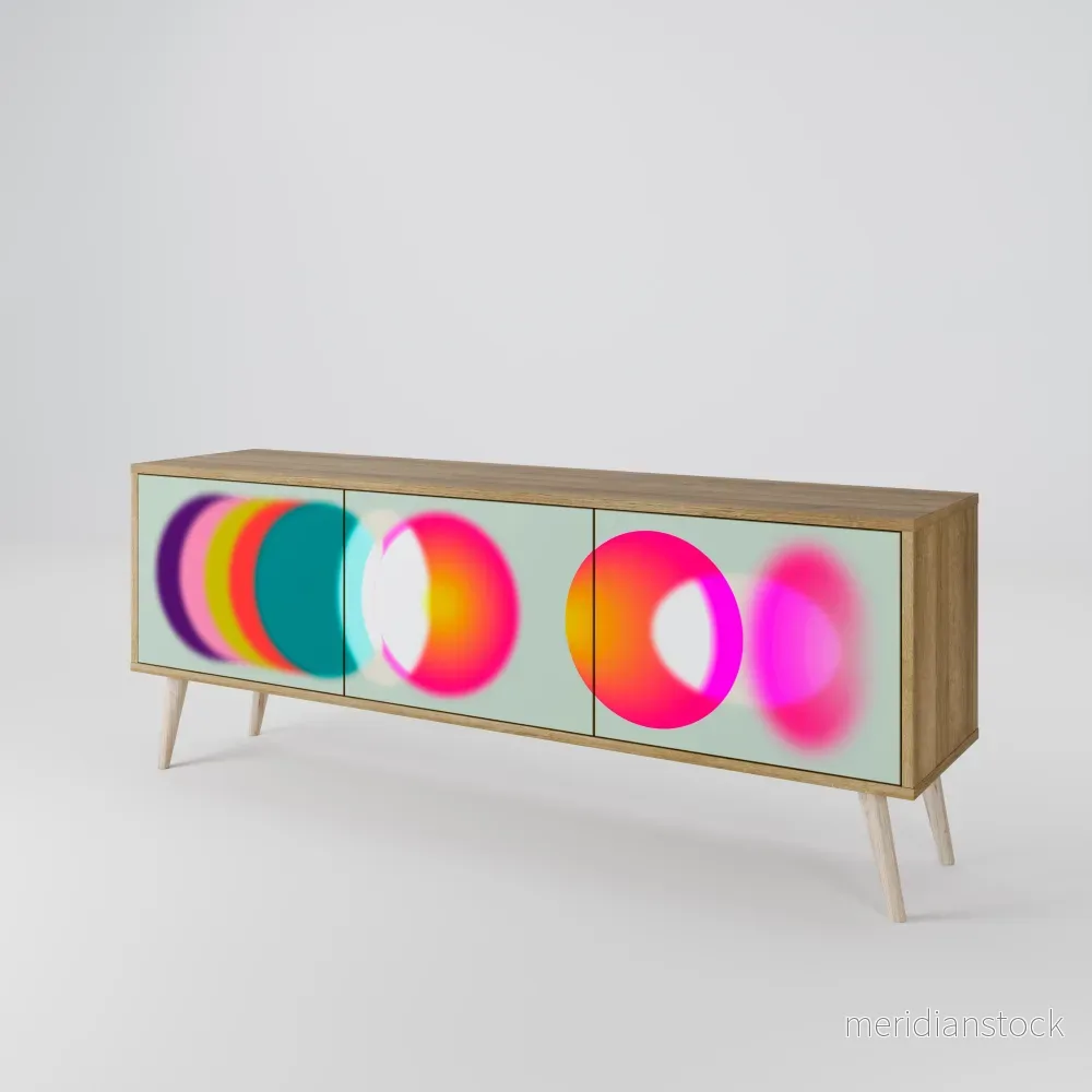 SYMPHONY OF COLORS TV-bänk med 3 dörrar SYMPHONY OF COLORS TV-bänk med 3 dörrar