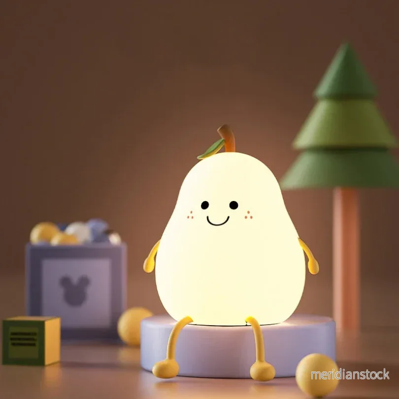 Glad nattlampa för barn – HappyPear - Bild 2