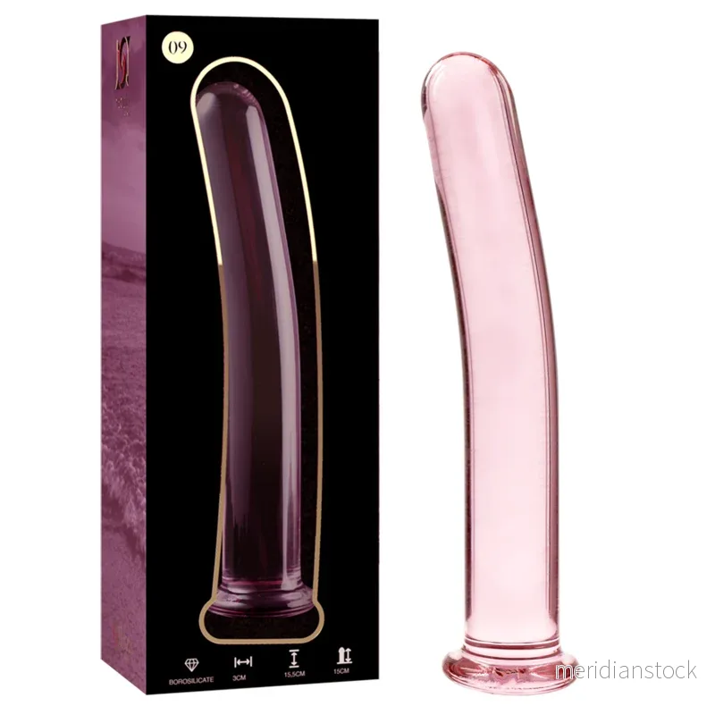NEBULA SERIES BY IBIZA - MODEL 9 DILDO BOROSILICATE GLASS CLEAR 15.5 CM -O- 2.5 CM - Bild 2