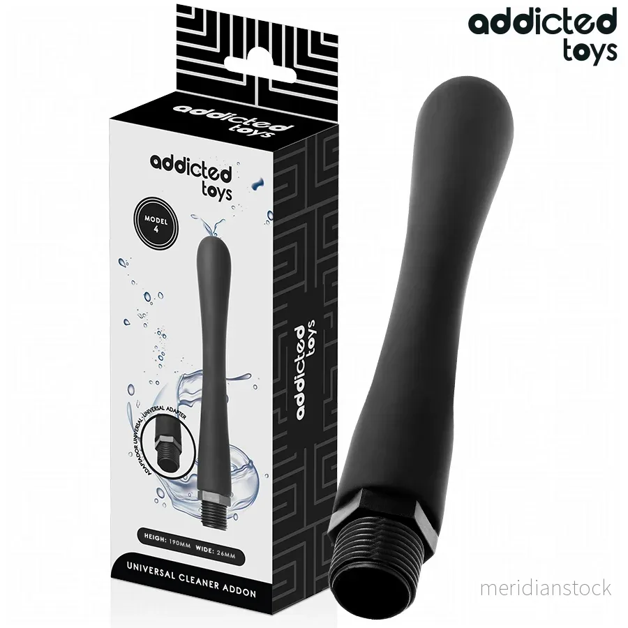 ADDICTED TOYS - ANAL CLEANER WITH UNIVERSAL ADAPTER MODEL 4