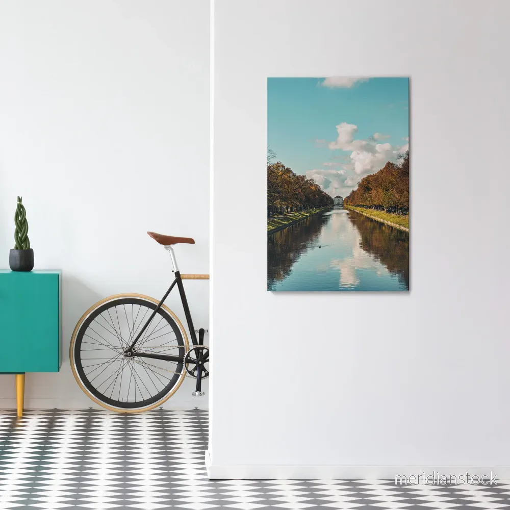 HARMONY IN STILLNESS Vertical Canvas Print - Bild 2