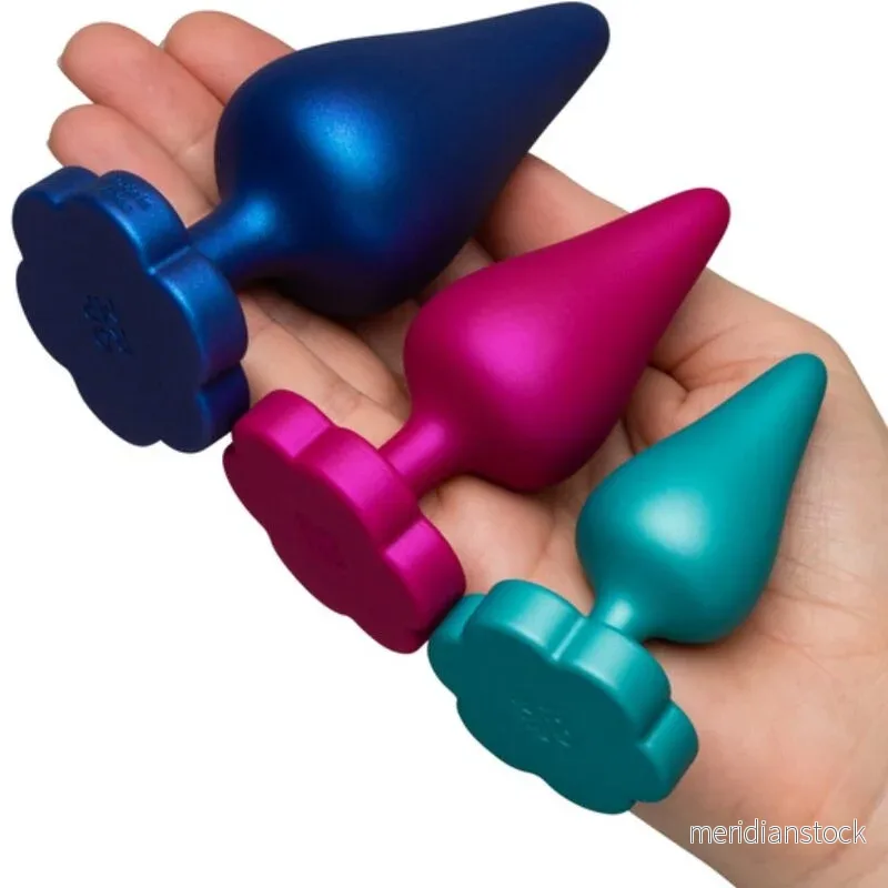 ROMP - LUSTER ANAL TRAINING KIT S/M/L WITH FLOWER-SHAPED BASE - Bild 2
