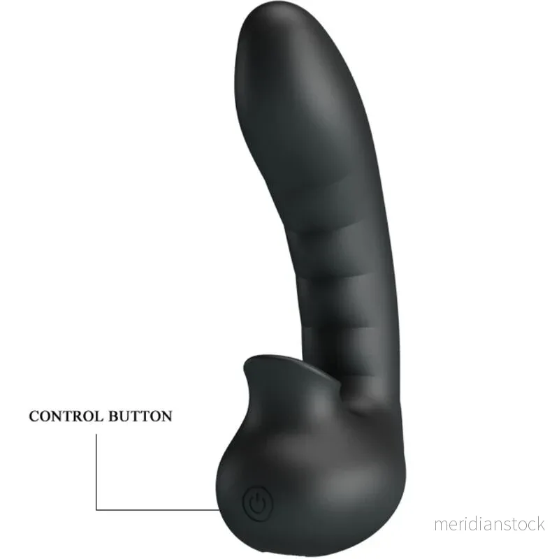 PRETTY LOVE - HOBGOBLIN VIBRATING FINGER CASE 12 VIBRATIONS + CLITORIS STIMULATOR BLACK
