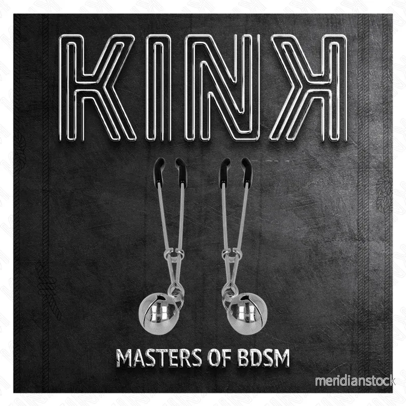 KINK - THIN BELL NIPPLE CLAMPS SILVER 7 CM - Bild 3