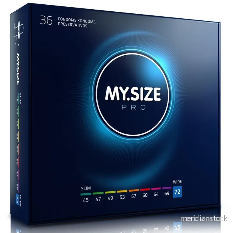 MY SIZE - PRO CONDOMS 72 MM 36 UNITS