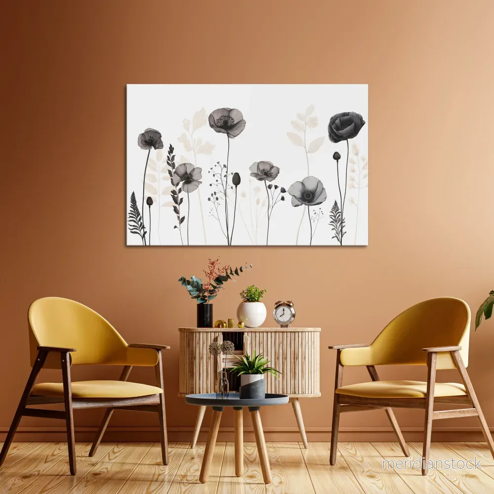 POPPY ALLURE Horizontal Canvas Print - Bild 2