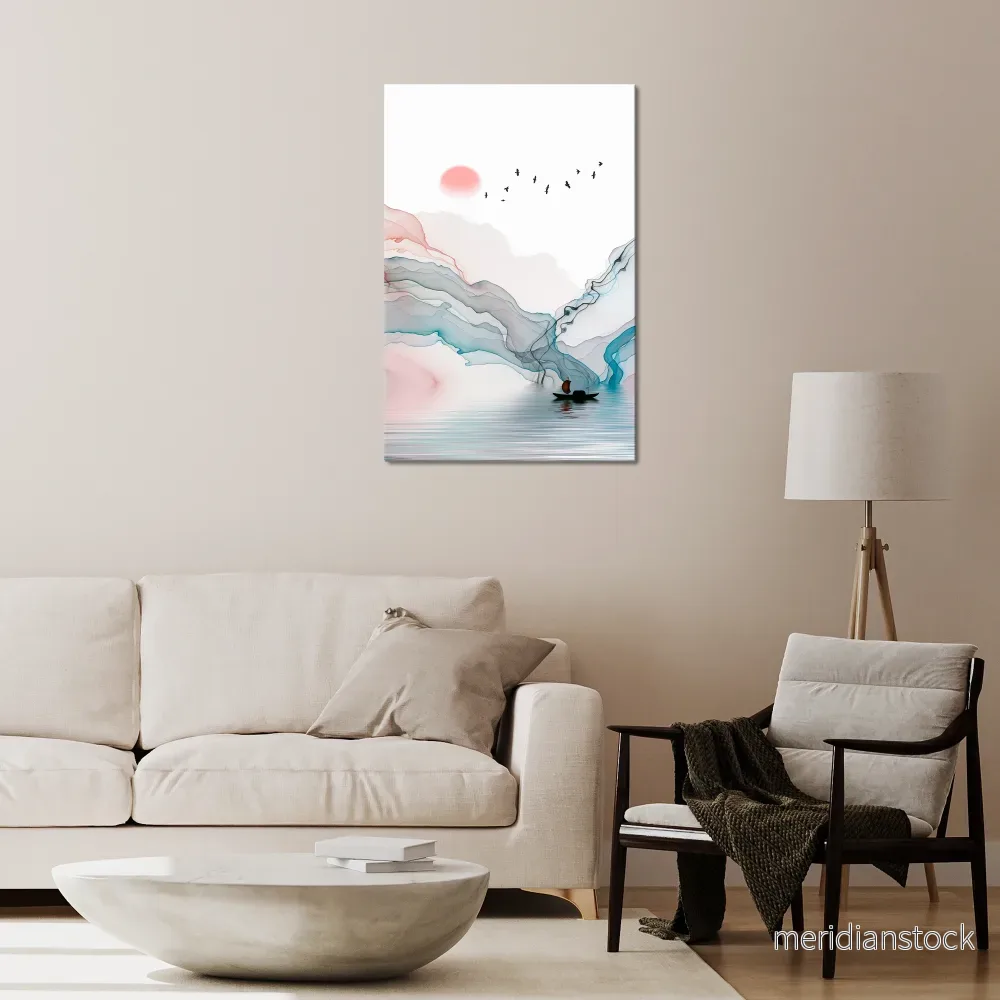VELVET CROSSING Vertical Canvas Print - Bild 2
