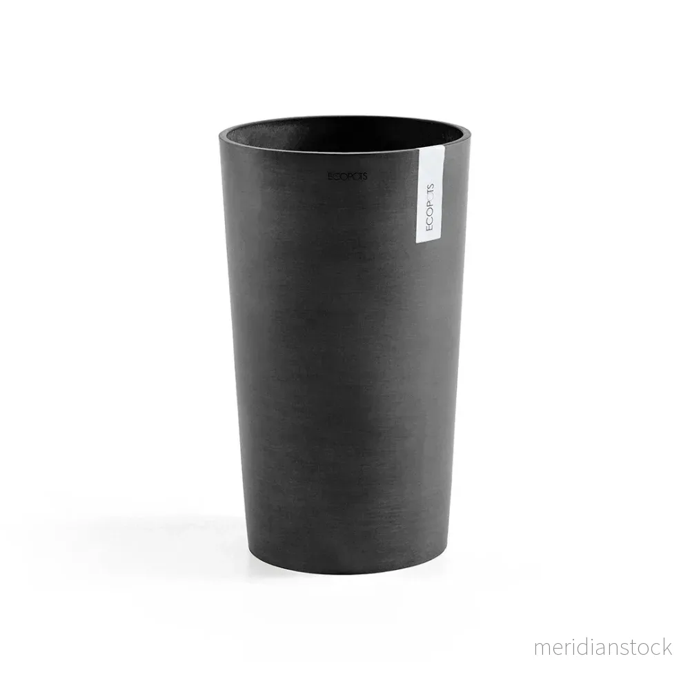 Kruka Amsterdam medelhög 50cm mörkgrå - Bild 2