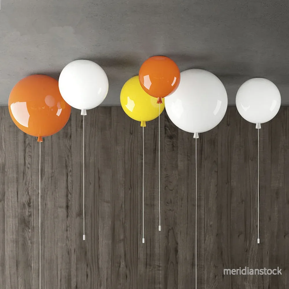 Kompakt, modern LED-ballongtaklampa – AuraLite - Bild 2