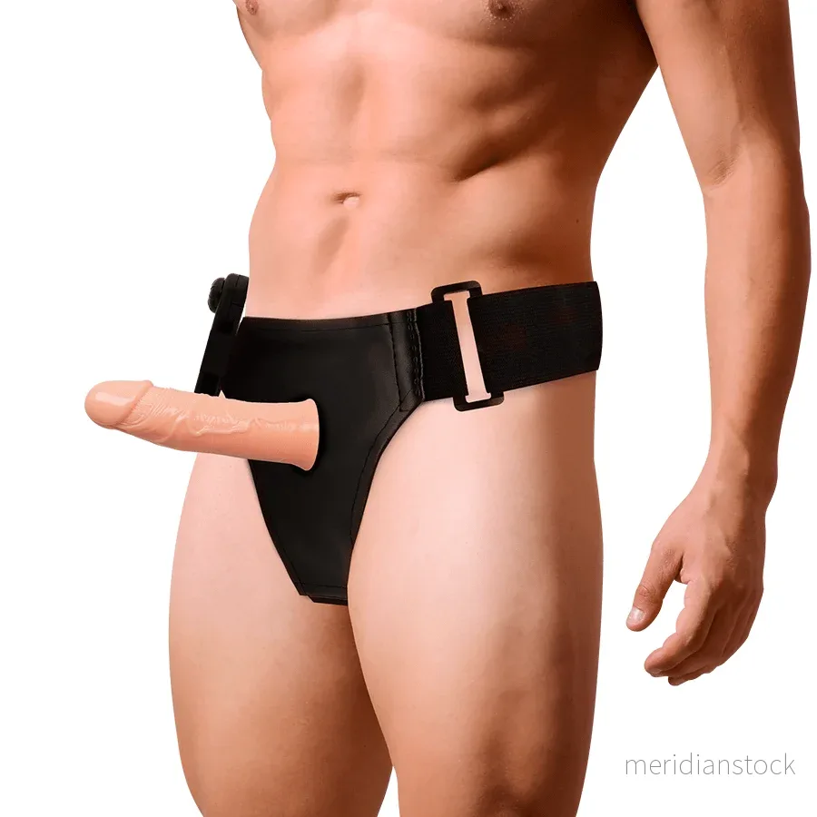 HARNESS ATTRACTION - GREGORY HOLLOW RNES WITH VIBRATOR 16.5 CM -O- 4.3 CM - Bild 3