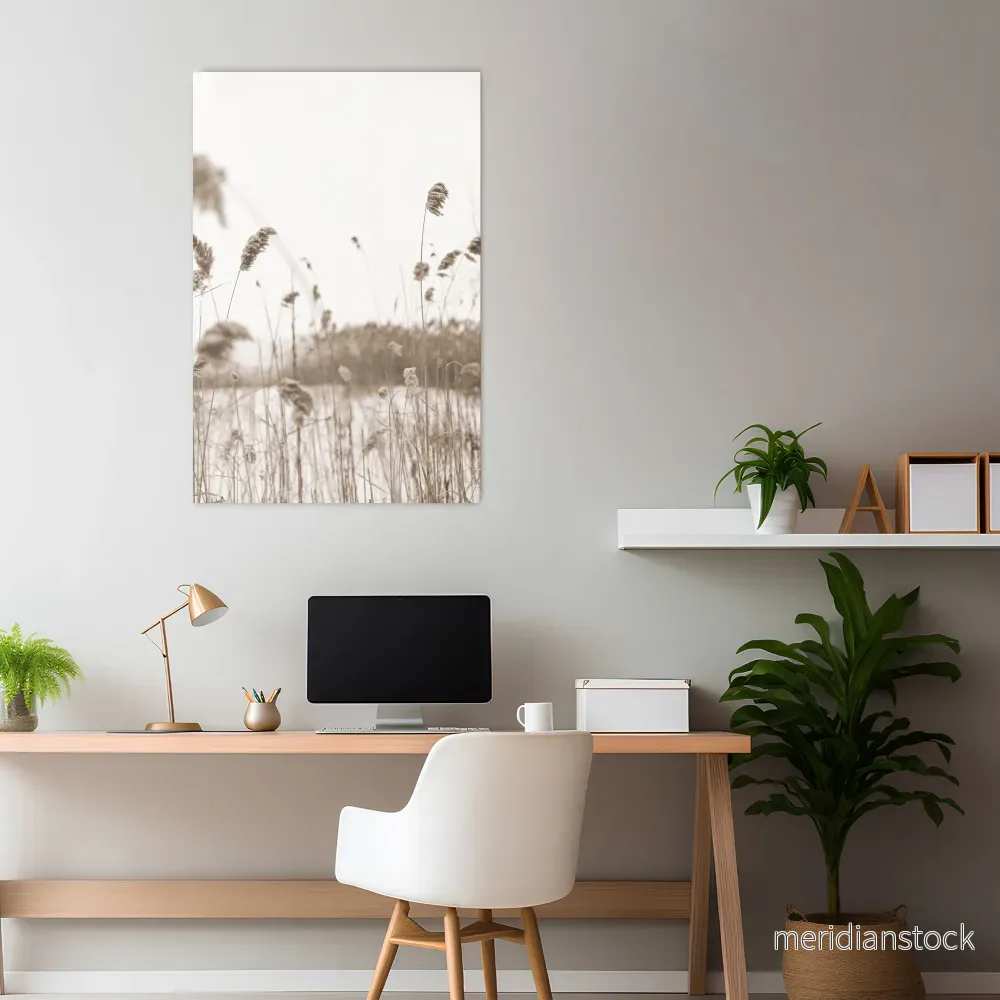 TIMELESS TUSSOCKS Vertical Canvas Print - Bild 2