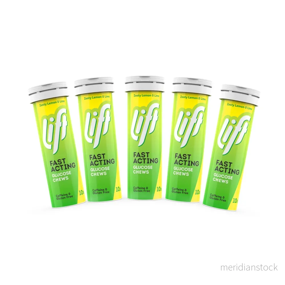 Druvsocker LIFT Citron-Lime 5-pack Druvsocker LIFT Citron-Lime 5-pack