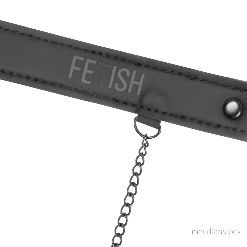FETISH SUBMISSIVE - GAG RING WITH NIPPLE CLAMPS - Bild 3