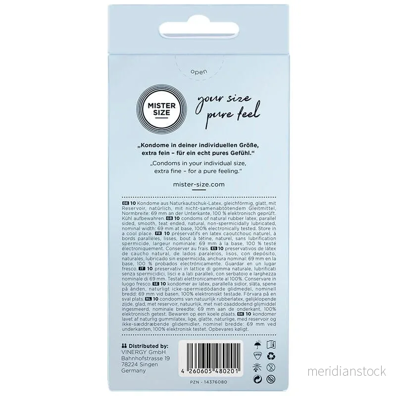 MISTER SIZE - CONDOMS SIZE XXXL 69 MM (10 UNITS) - Bild 3