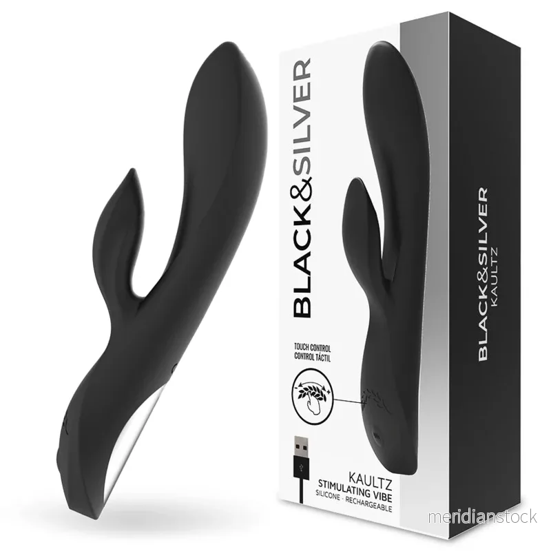 BLACK&SILVER - KAULTZ TOUCH CONTROL VIBRATOR - Bild 3