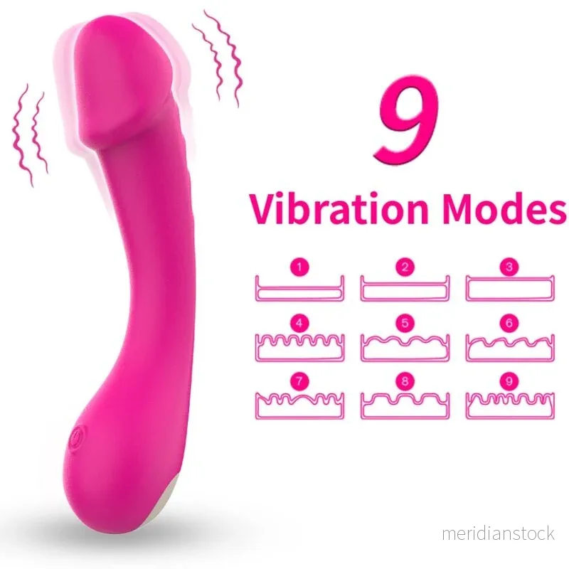 ARMONY - DILDO VIBRATOR G-SPOT SILICONE FUCHSIA - Bild 3