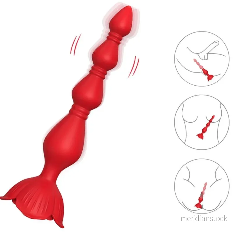 ARMONY - PINK VIBRATOR PAGODA & ANAL PLUG RED - Bild 2