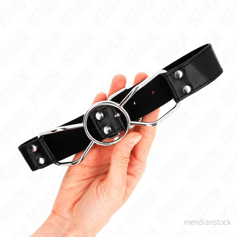 KINK - SPIDER MOUTH GAG 60 X 3 CM SIZE M 4.5 CM - Bild 3