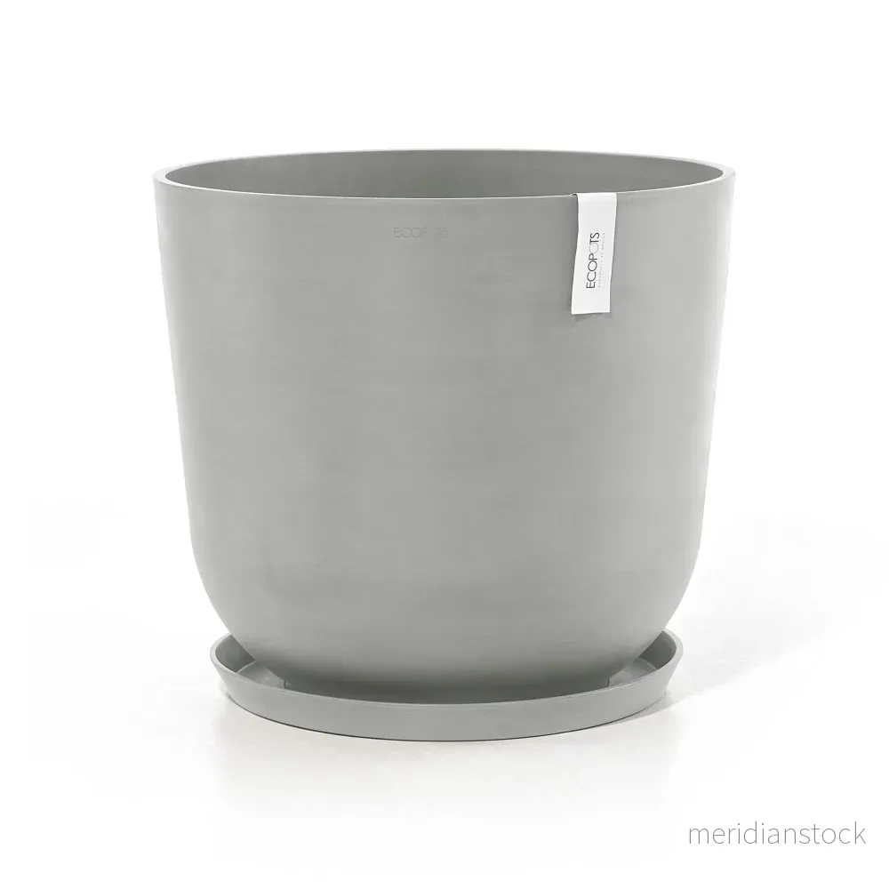 Krukfat Ecopots 50cm vitgrå - Bild 3