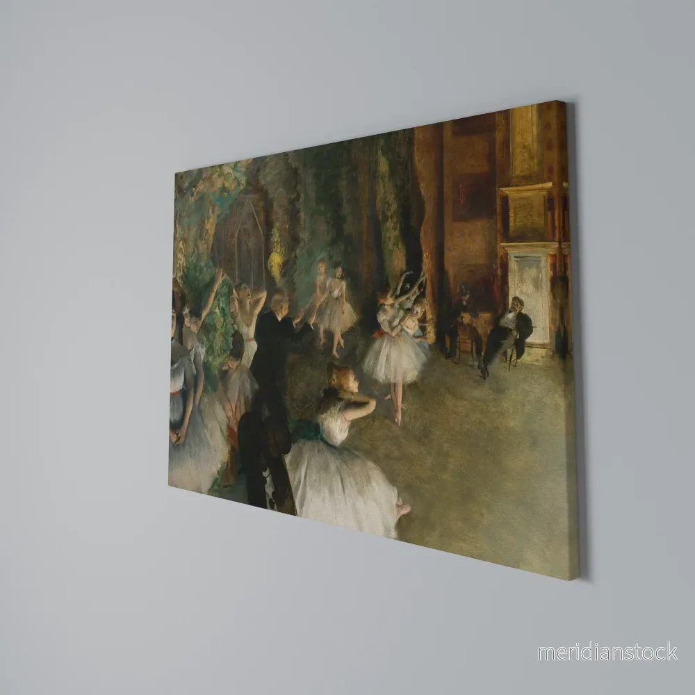 MYSTICAL BALLET REHEARSAL Horizontal Canvas Print - Bild 3