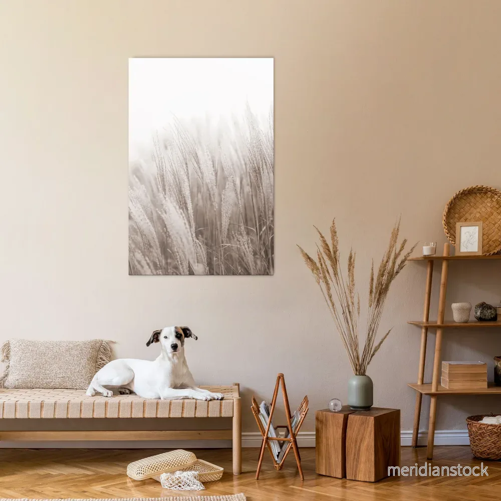 WHISPERS OF GRASS Vertical Canvas Print